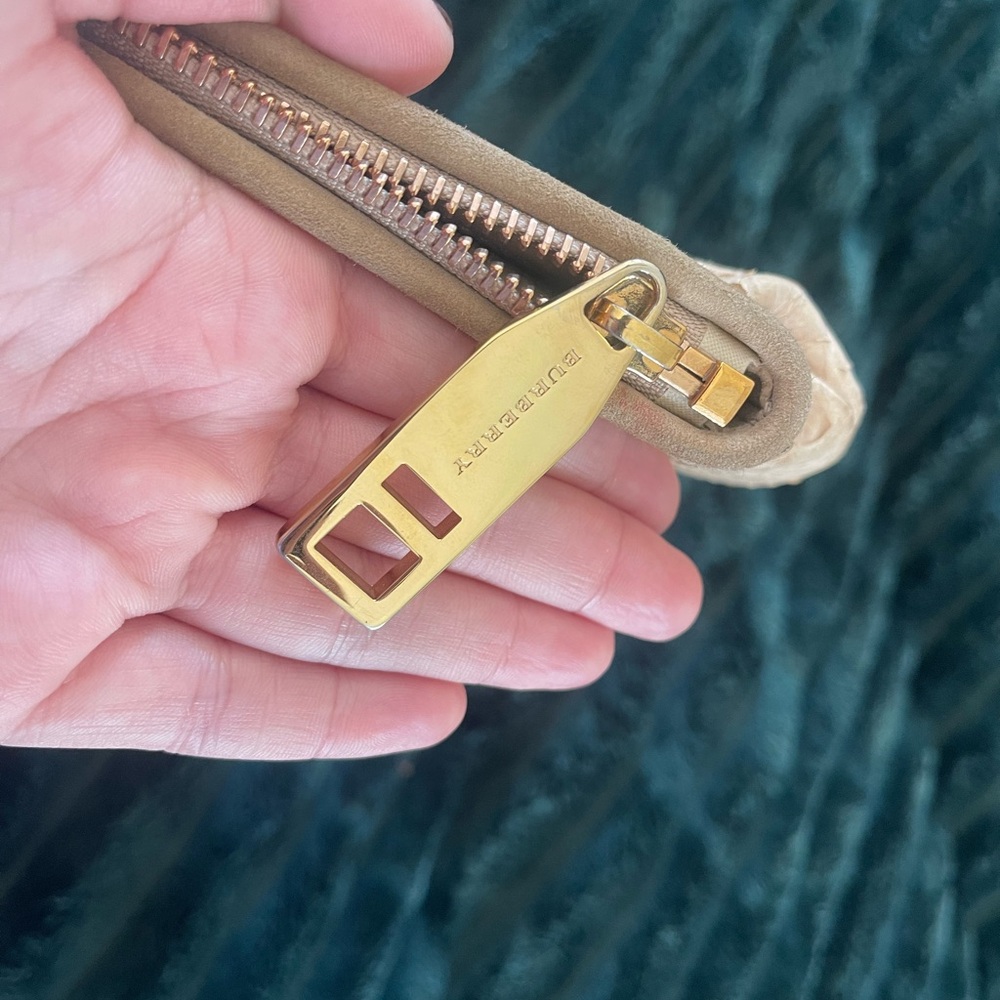 Burberry Authentic Snakeskin Python Leather, Sued… - image 5